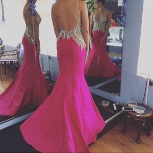 Gorgeous Pink Jovani Gown